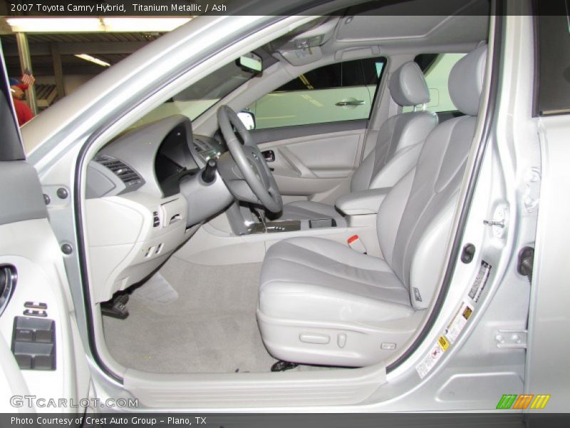 Titanium Metallic / Ash 2007 Toyota Camry Hybrid