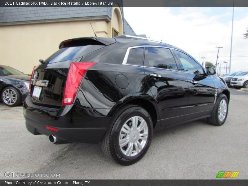 Black Ice Metallic / Ebony/Titanium 2011 Cadillac SRX FWD