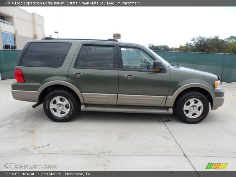 Estate Green Metallic / Medium Parchment 2004 Ford Expedition Eddie Bauer