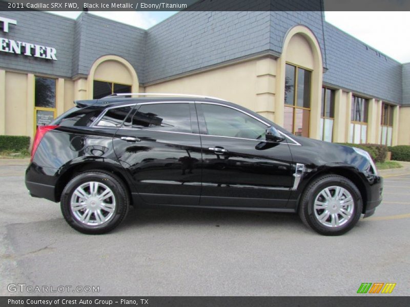 Black Ice Metallic / Ebony/Titanium 2011 Cadillac SRX FWD