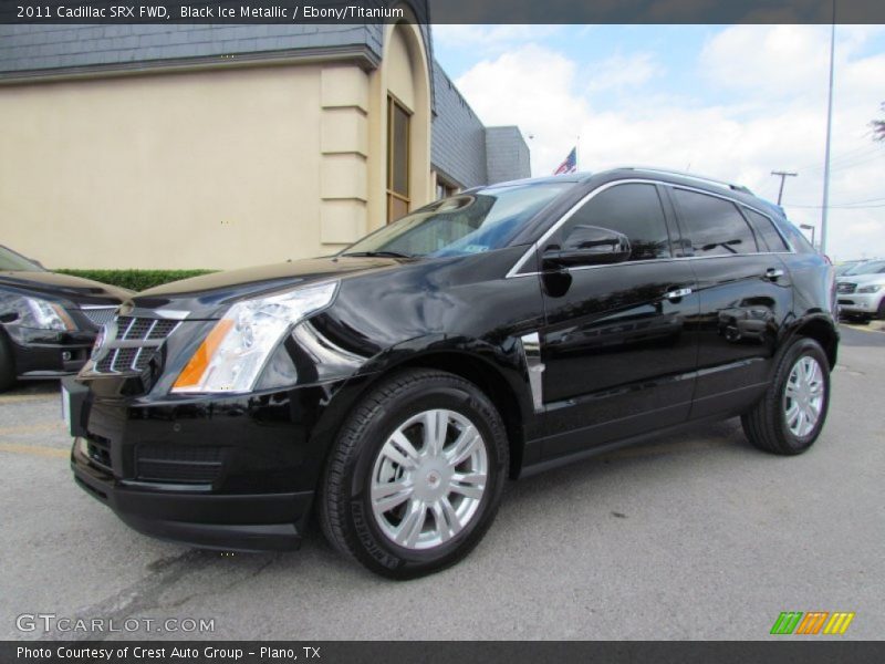 Black Ice Metallic / Ebony/Titanium 2011 Cadillac SRX FWD