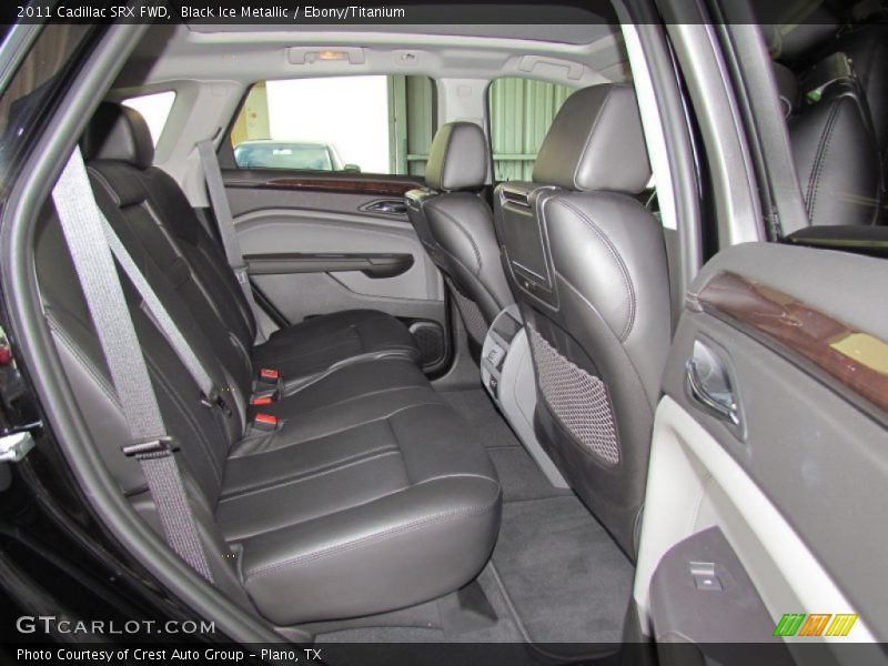 Black Ice Metallic / Ebony/Titanium 2011 Cadillac SRX FWD