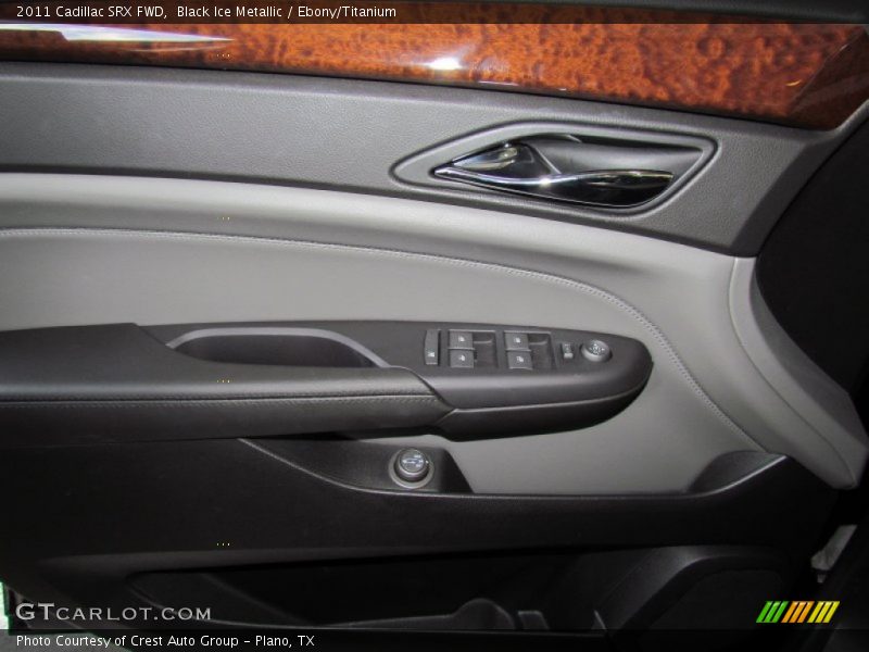 Black Ice Metallic / Ebony/Titanium 2011 Cadillac SRX FWD