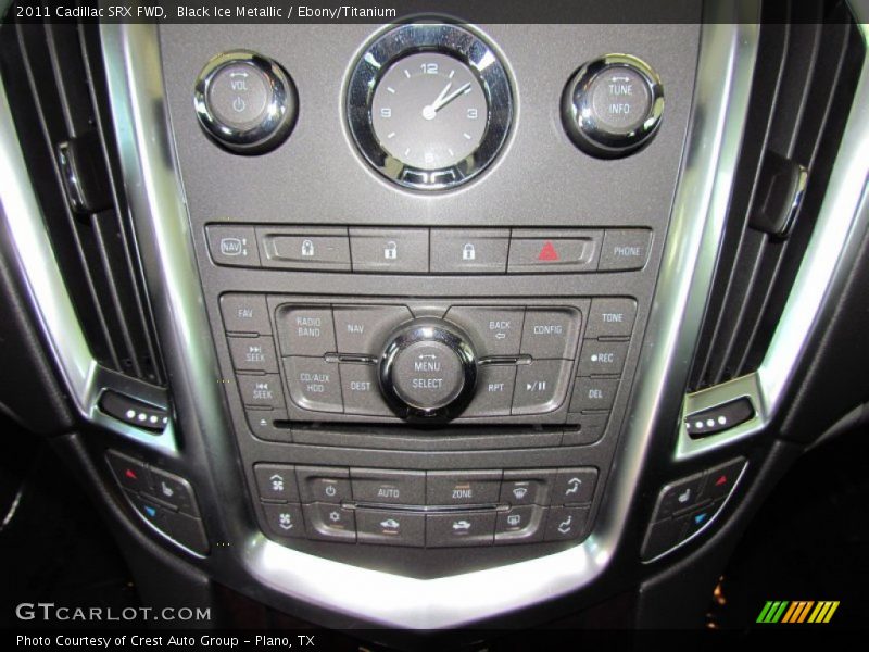 Black Ice Metallic / Ebony/Titanium 2011 Cadillac SRX FWD