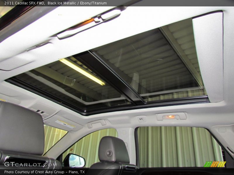 Black Ice Metallic / Ebony/Titanium 2011 Cadillac SRX FWD