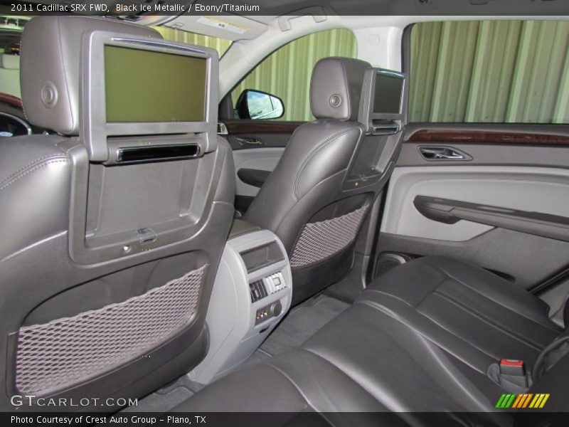 Black Ice Metallic / Ebony/Titanium 2011 Cadillac SRX FWD