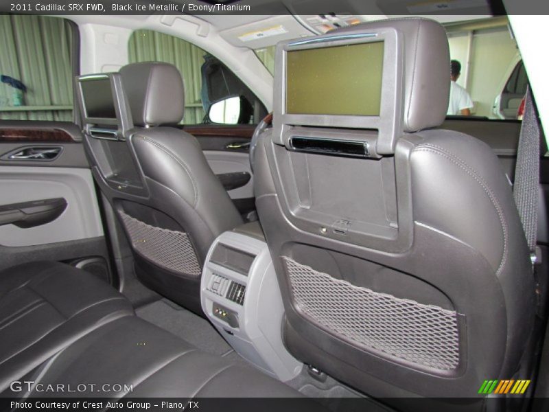 Black Ice Metallic / Ebony/Titanium 2011 Cadillac SRX FWD