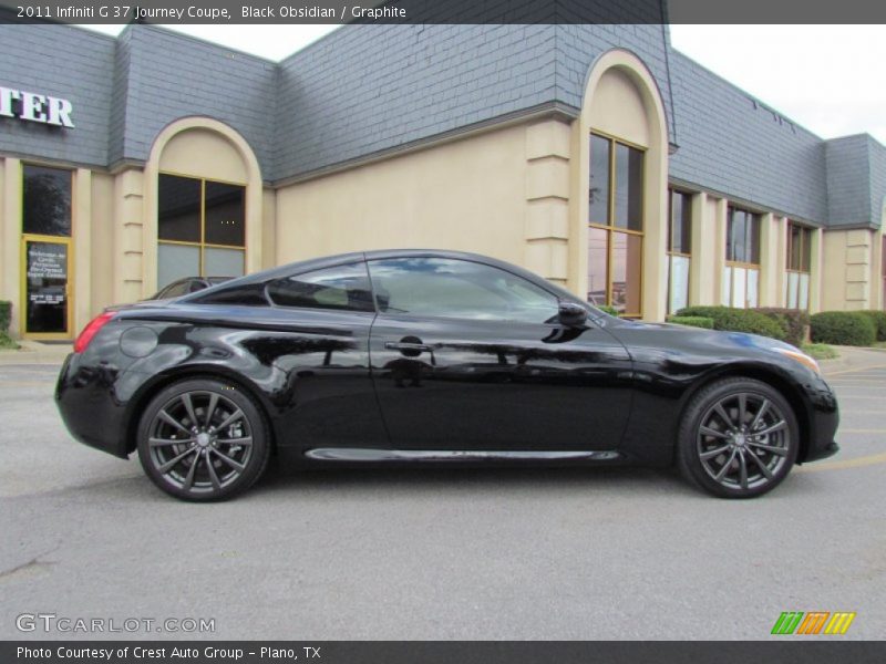 Black Obsidian / Graphite 2011 Infiniti G 37 Journey Coupe