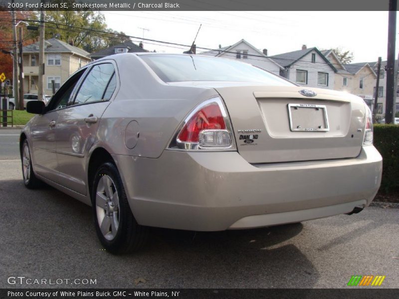 Smokestone Metallic / Charcoal Black 2009 Ford Fusion SE