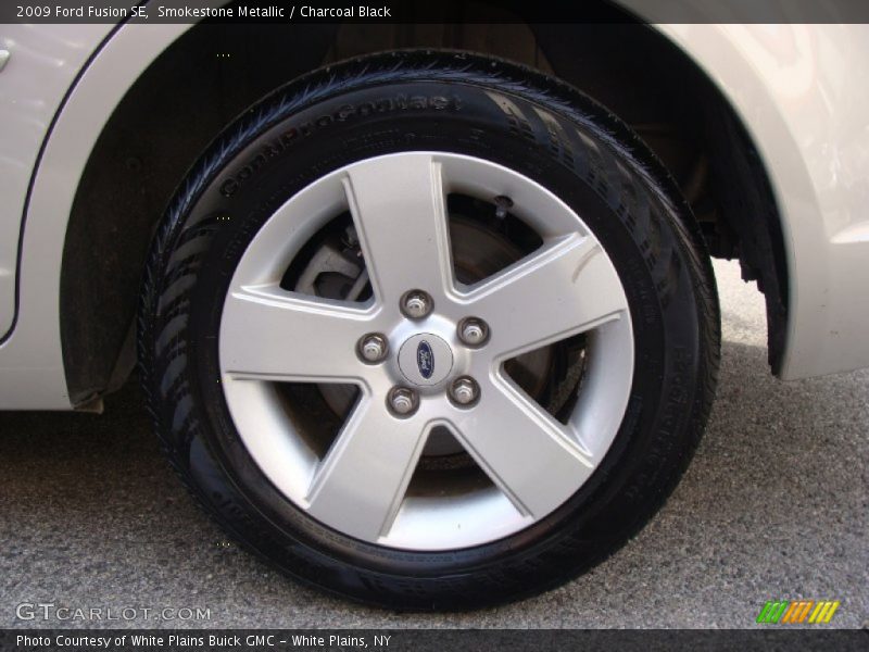 Smokestone Metallic / Charcoal Black 2009 Ford Fusion SE