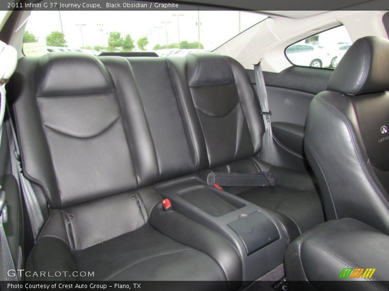  2011 G 37 Journey Coupe Graphite Interior