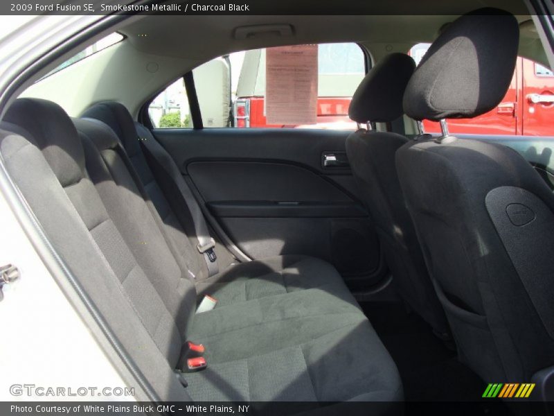 Smokestone Metallic / Charcoal Black 2009 Ford Fusion SE