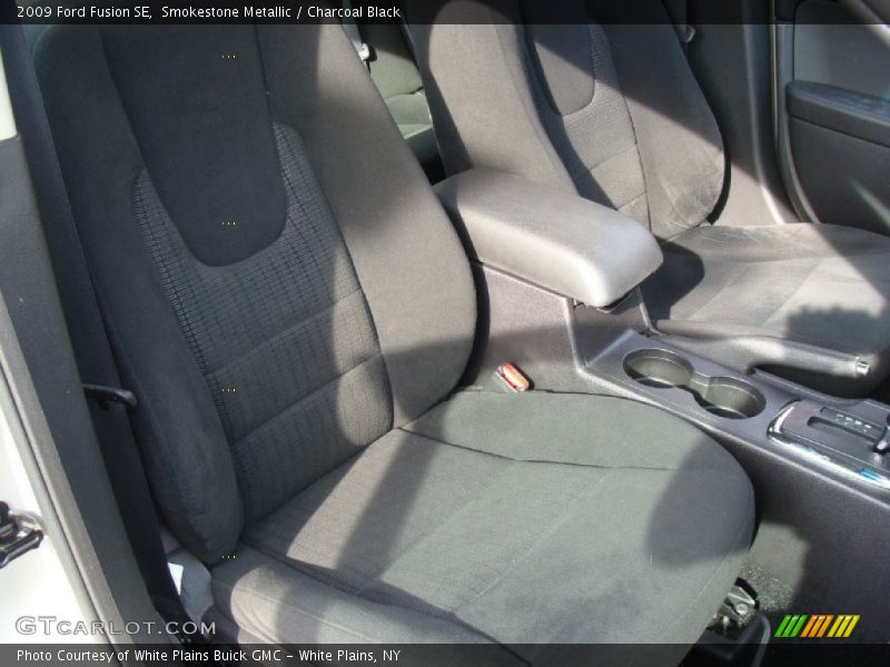 Smokestone Metallic / Charcoal Black 2009 Ford Fusion SE
