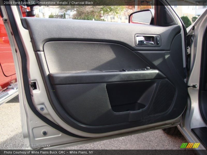 Smokestone Metallic / Charcoal Black 2009 Ford Fusion SE