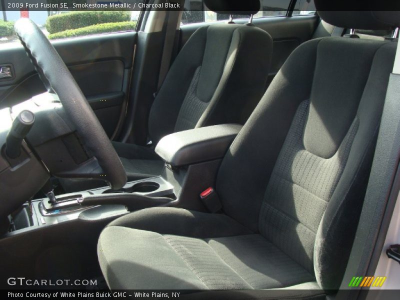 Smokestone Metallic / Charcoal Black 2009 Ford Fusion SE