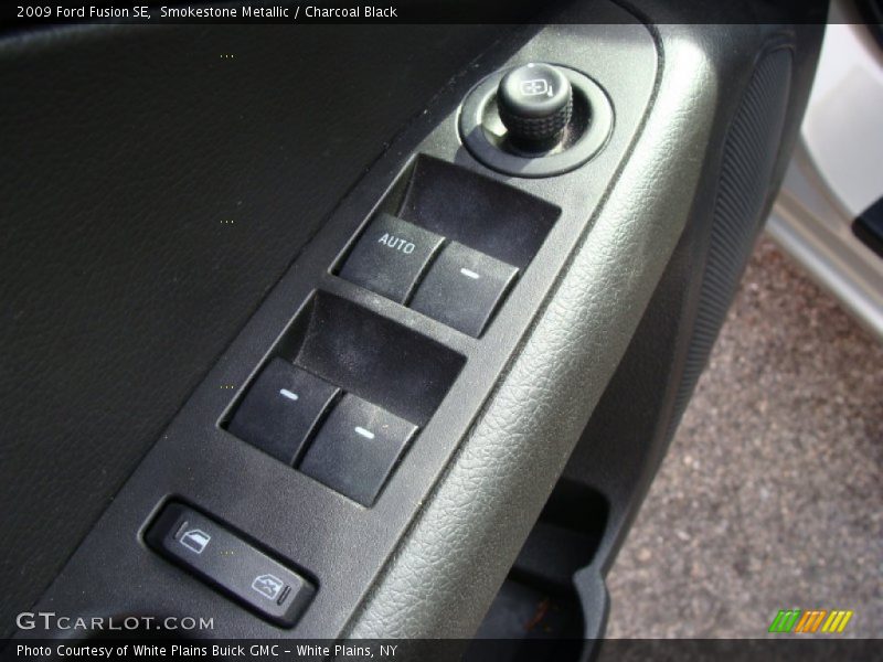 Smokestone Metallic / Charcoal Black 2009 Ford Fusion SE