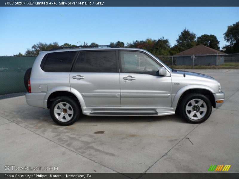 Silky Silver Metallic / Gray 2003 Suzuki XL7 Limited 4x4