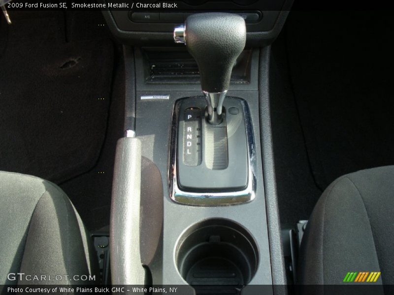Smokestone Metallic / Charcoal Black 2009 Ford Fusion SE