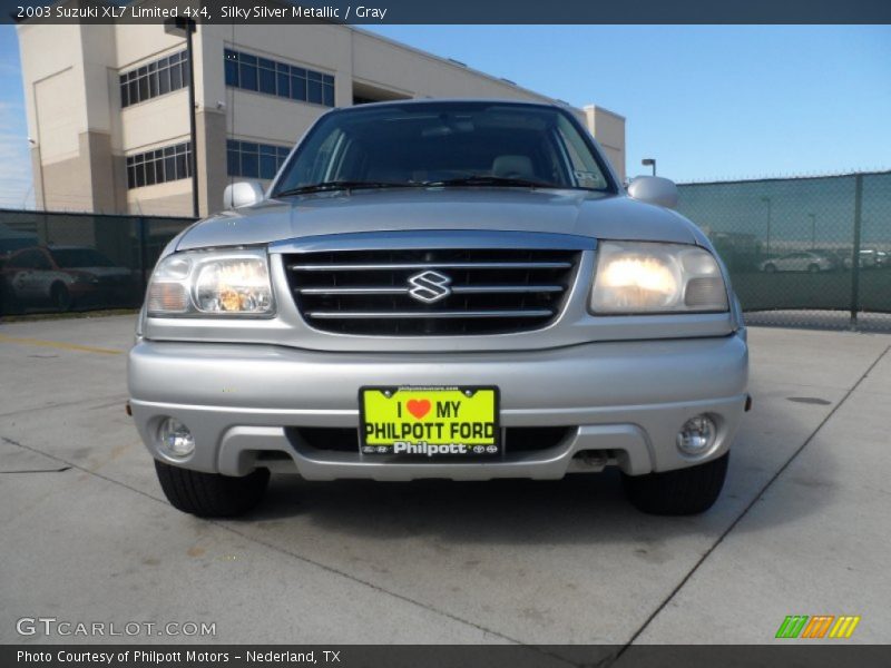 Silky Silver Metallic / Gray 2003 Suzuki XL7 Limited 4x4