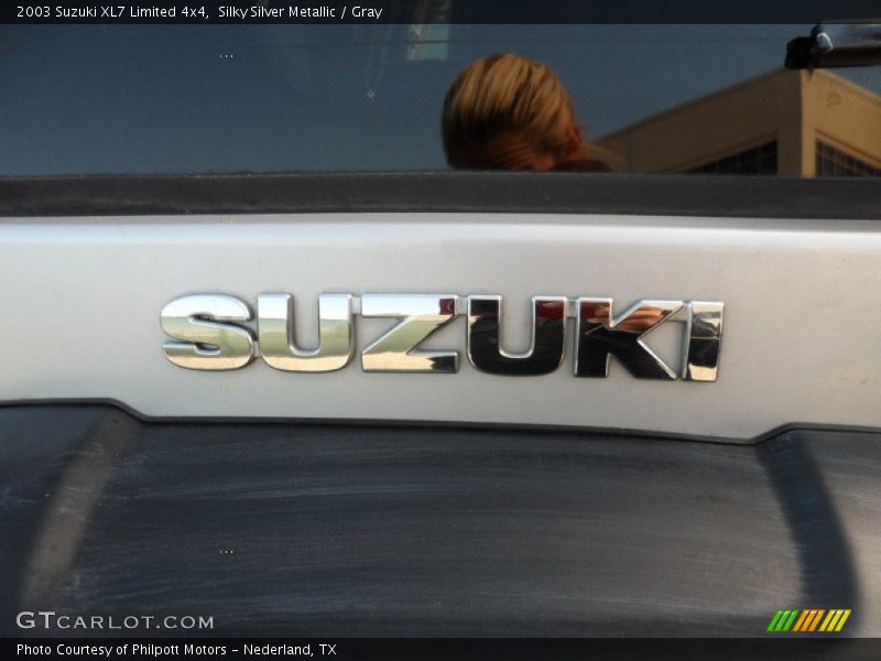 Silky Silver Metallic / Gray 2003 Suzuki XL7 Limited 4x4