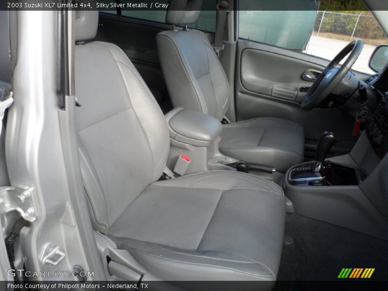 Silky Silver Metallic / Gray 2003 Suzuki XL7 Limited 4x4