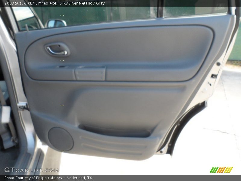 Silky Silver Metallic / Gray 2003 Suzuki XL7 Limited 4x4