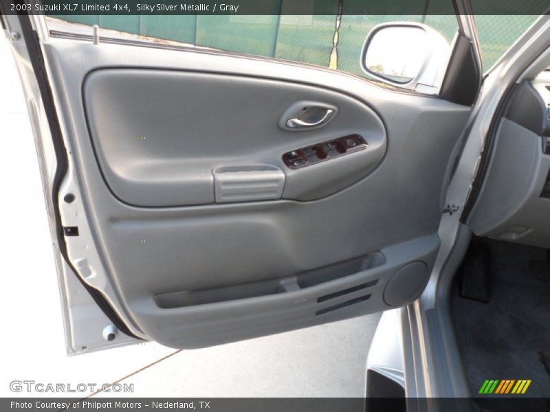 Silky Silver Metallic / Gray 2003 Suzuki XL7 Limited 4x4