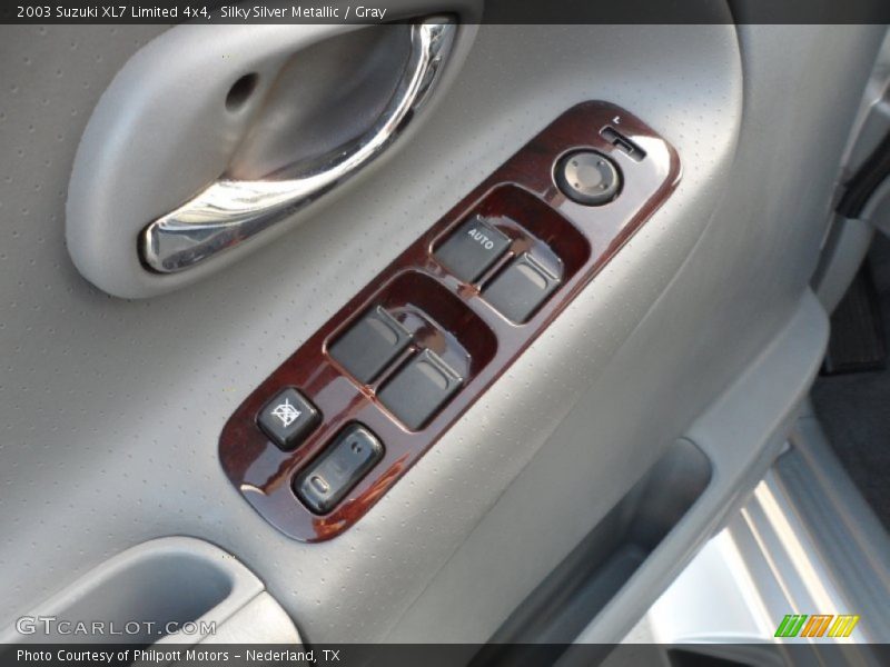 Silky Silver Metallic / Gray 2003 Suzuki XL7 Limited 4x4