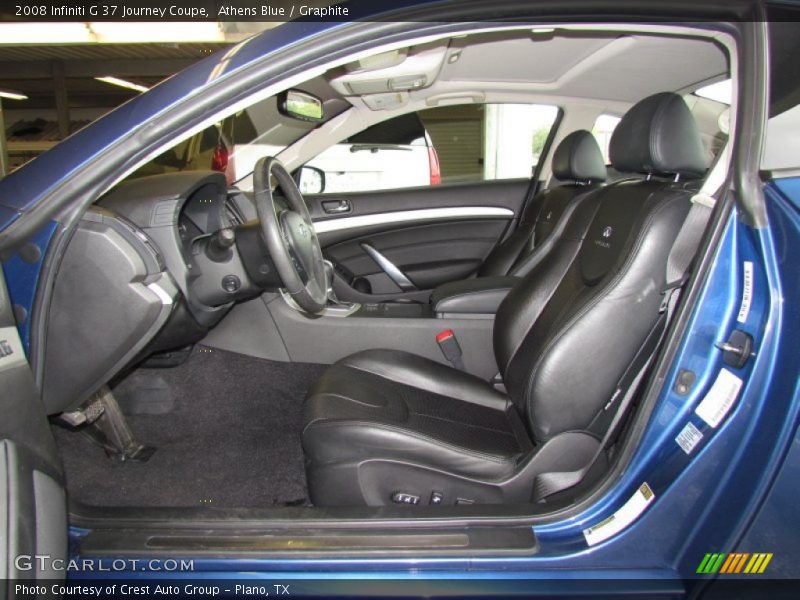 Athens Blue / Graphite 2008 Infiniti G 37 Journey Coupe