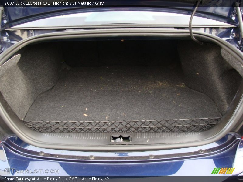Midnight Blue Metallic / Gray 2007 Buick LaCrosse CXL