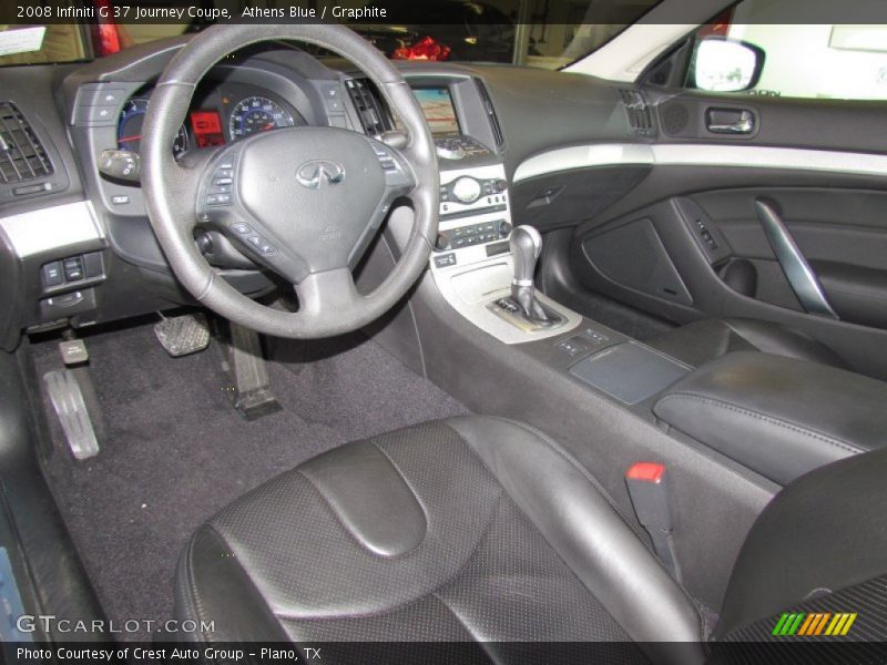 Athens Blue / Graphite 2008 Infiniti G 37 Journey Coupe