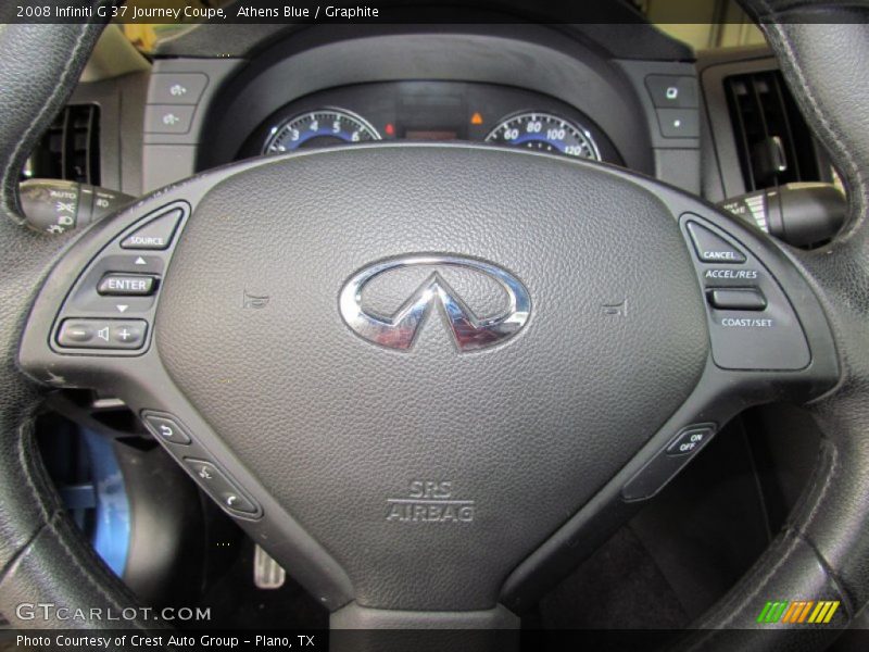 Athens Blue / Graphite 2008 Infiniti G 37 Journey Coupe