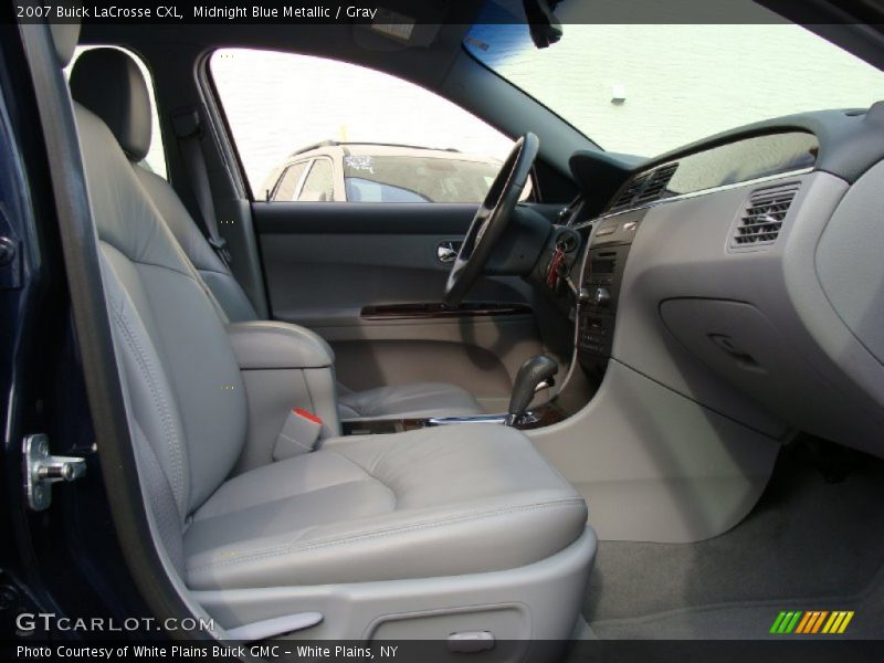 Midnight Blue Metallic / Gray 2007 Buick LaCrosse CXL