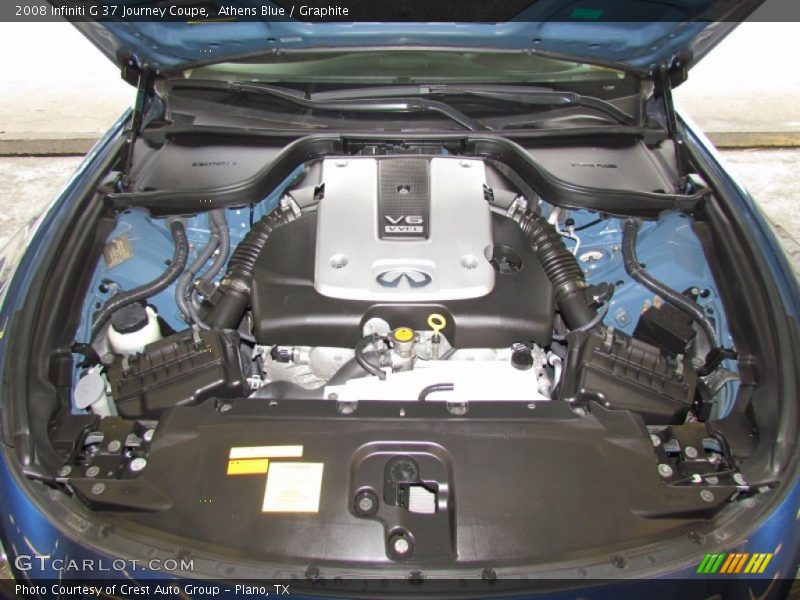 Athens Blue / Graphite 2008 Infiniti G 37 Journey Coupe