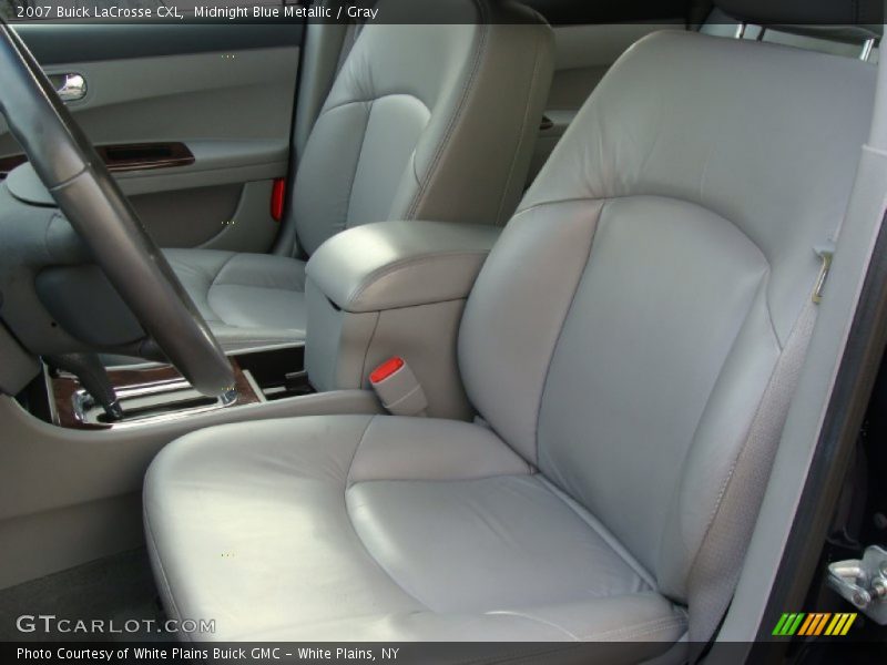 Midnight Blue Metallic / Gray 2007 Buick LaCrosse CXL
