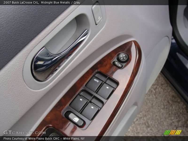 Midnight Blue Metallic / Gray 2007 Buick LaCrosse CXL