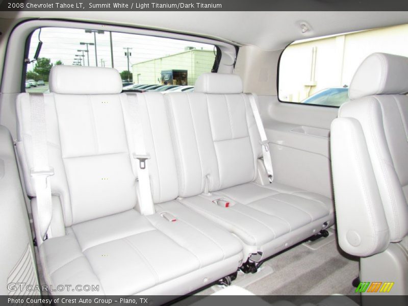 Summit White / Light Titanium/Dark Titanium 2008 Chevrolet Tahoe LT