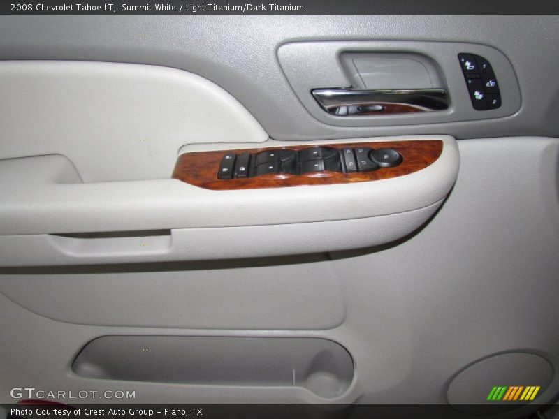 Summit White / Light Titanium/Dark Titanium 2008 Chevrolet Tahoe LT