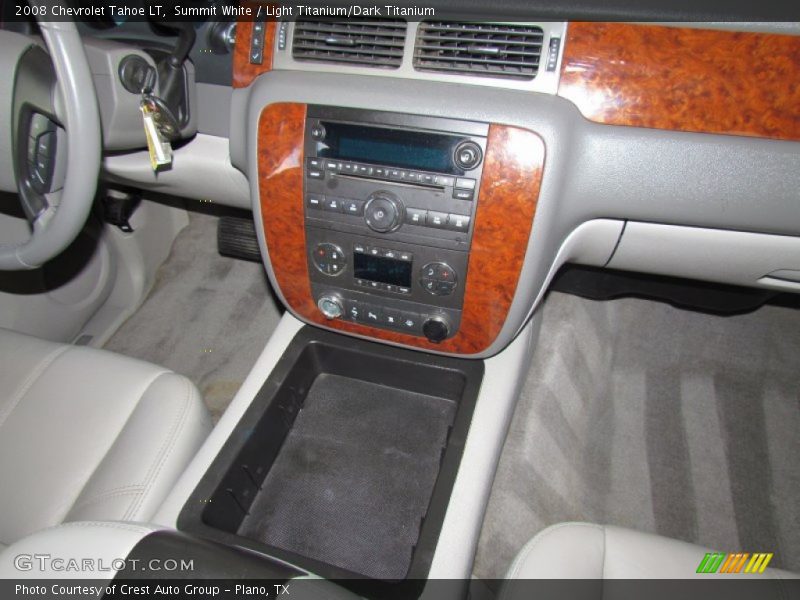Summit White / Light Titanium/Dark Titanium 2008 Chevrolet Tahoe LT