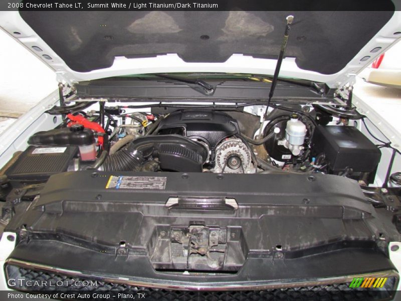 Summit White / Light Titanium/Dark Titanium 2008 Chevrolet Tahoe LT