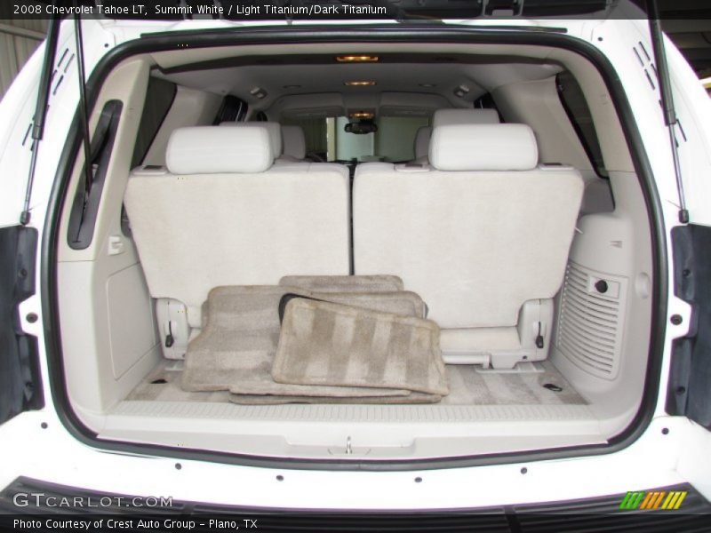 Summit White / Light Titanium/Dark Titanium 2008 Chevrolet Tahoe LT