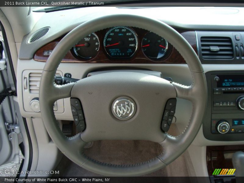 Quicksilver Metallic / Titanium 2011 Buick Lucerne CXL