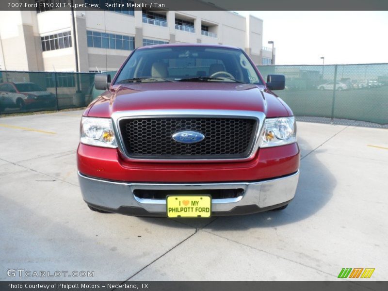 Redfire Metallic / Tan 2007 Ford F150 XLT SuperCrew