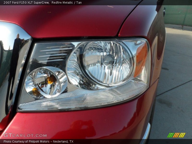 Redfire Metallic / Tan 2007 Ford F150 XLT SuperCrew