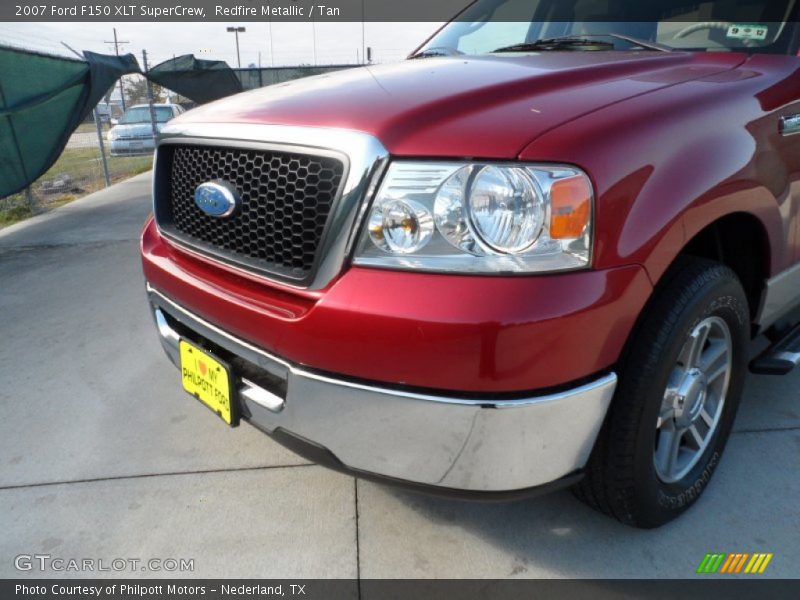 Redfire Metallic / Tan 2007 Ford F150 XLT SuperCrew