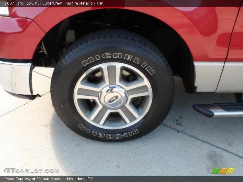 Redfire Metallic / Tan 2007 Ford F150 XLT SuperCrew