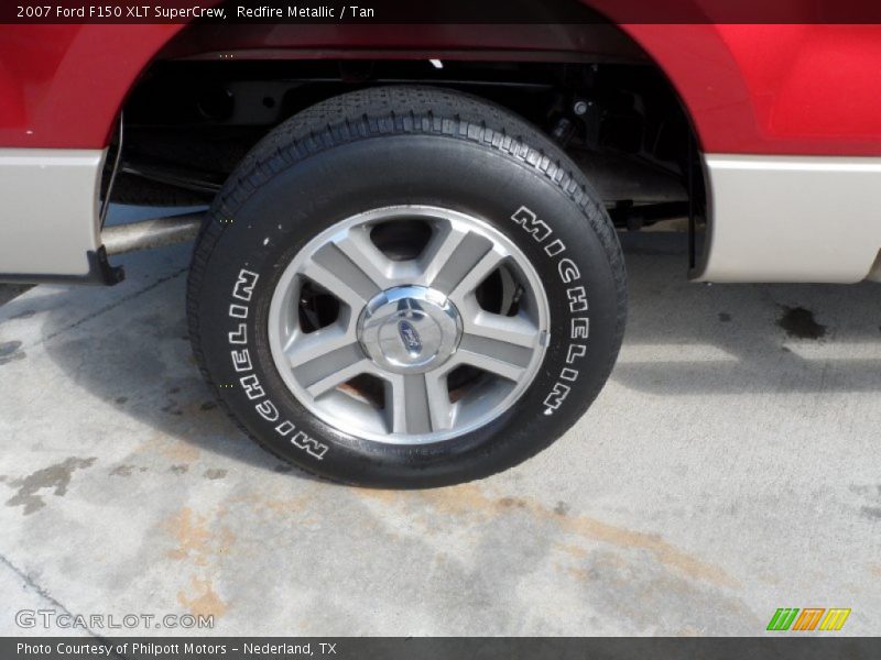 Redfire Metallic / Tan 2007 Ford F150 XLT SuperCrew