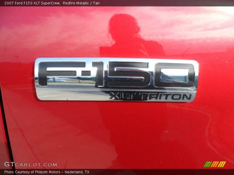 Redfire Metallic / Tan 2007 Ford F150 XLT SuperCrew
