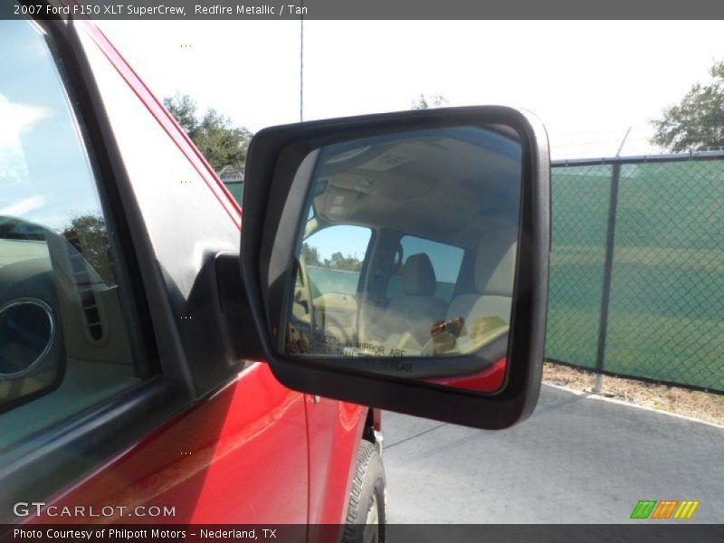 Redfire Metallic / Tan 2007 Ford F150 XLT SuperCrew