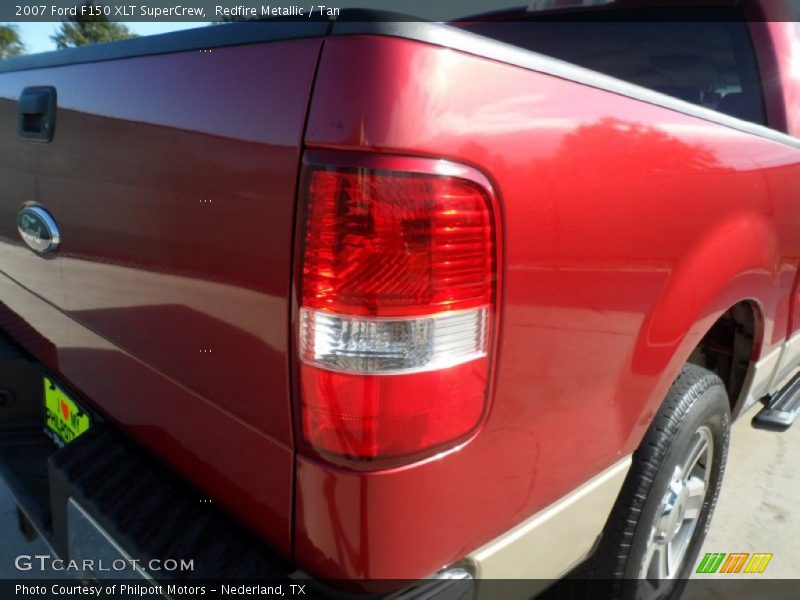 Redfire Metallic / Tan 2007 Ford F150 XLT SuperCrew